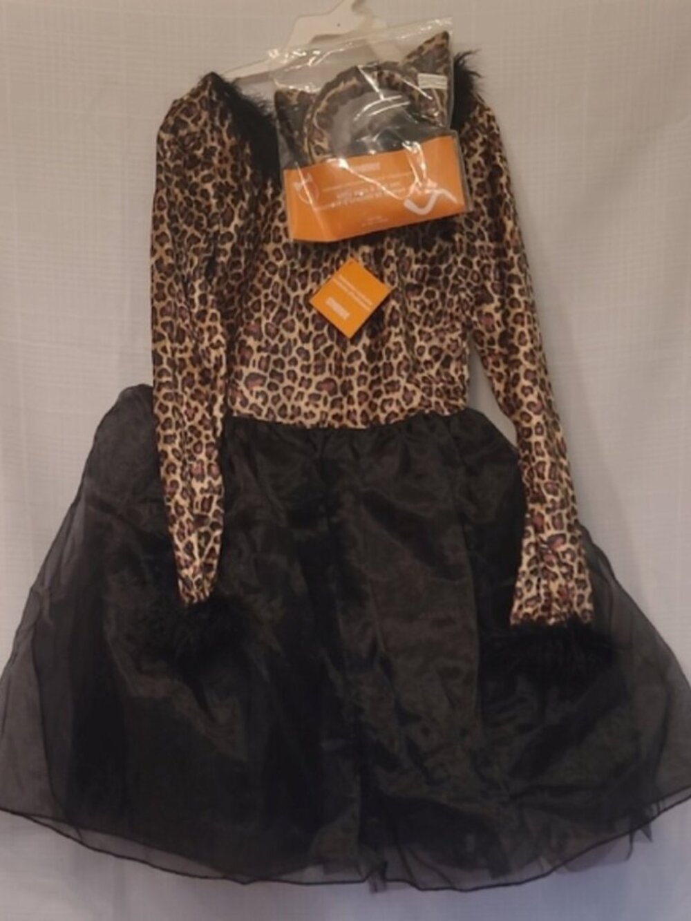 GYMBOREE Kitty Cat Adorable 3-Piece Halloween Costume - Size Large (10-12) NWT